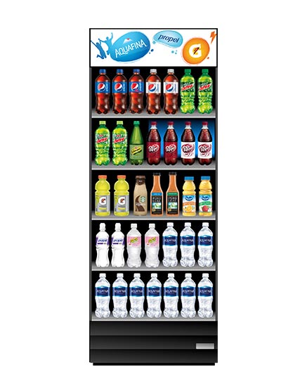 Single-Door Hydration Cooler Image Of Single-Door Hydration Cooler SKU: