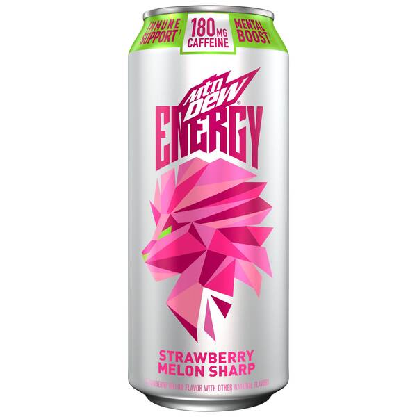 Mtn Dew Energy Strawberry Melon Sharp Image Of Mtn Dew Energy Strawberry Melon Sharp SKU: 204573
