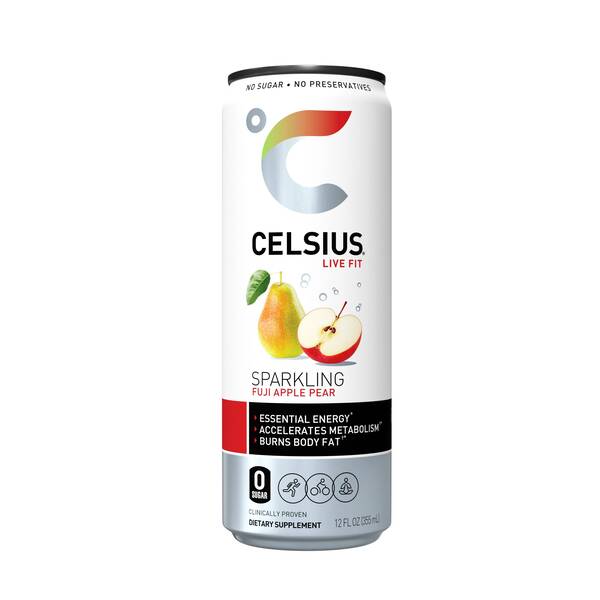 CELSIUS Sparkling Fuji Apple Pear Image Of CELSIUS Sparkling Fuji Apple Pear SKU: 320115