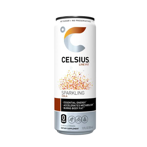 CELSIUS Sparkling Cola Image Of CELSIUS Sparkling Cola SKU: 320227