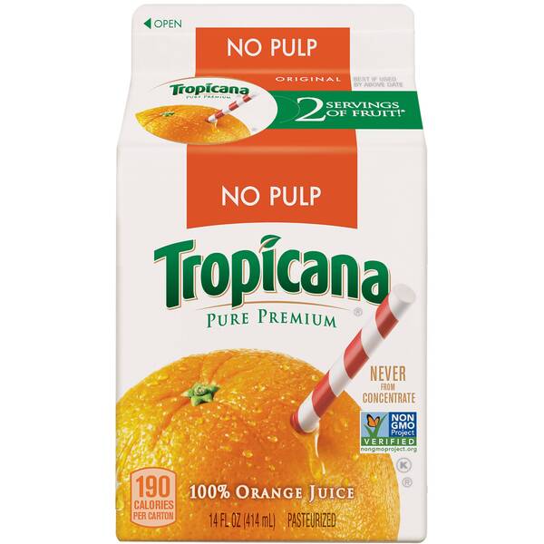 Tropicana Pure Premium Original Orange Juice Image Of Tropicana Pure Premium Original Orange Juice SKU: 131354