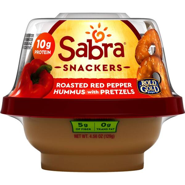 Sabra Red Pepper Hummus Image Of Sabra Red Pepper Hummus SKU: 132040