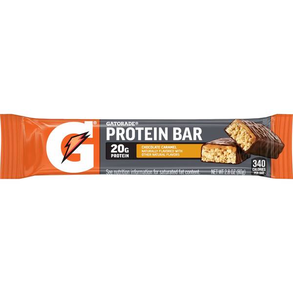 Gatorade Recover Whey Protein Bar Chocolate Caramel Image Of Gatorade Recover Whey Protein Bar Chocolate Caramel SKU: 142080