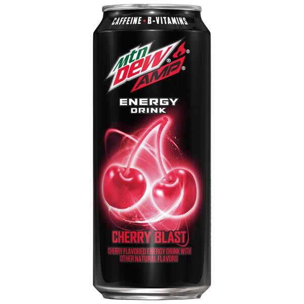 Mtn Dew AMP Energy Cherry Blast Image Of Mtn Dew AMP Energy Cherry Blast SKU: 149852