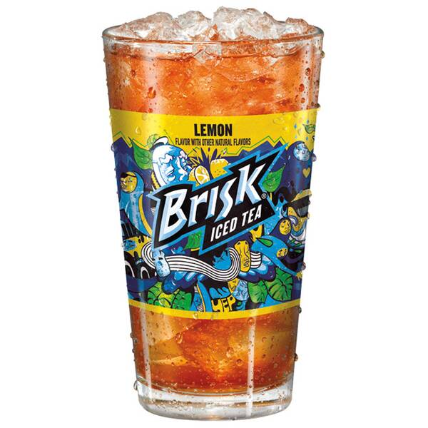 Brisk Iced Tea Lemon (Fountain) Image Of Brisk Iced Tea Lemon (Fountain) SKU: 7531