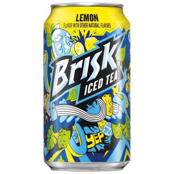Brisk Iced Tea Lemon (2/12 Packs) Image Of Brisk Iced Tea Lemon (2/12 Packs) SKU: 83789