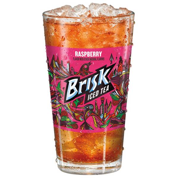 Brisk Iced Tea Raspberry (Fountain) Image Of Brisk Iced Tea Raspberry (Fountain) SKU: 16180