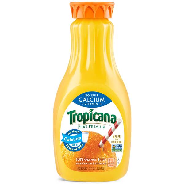 Tropicana Pure Premium Calcium Orange Juice Image Of Tropicana Pure Premium Calcium Orange Juice SKU: 168530